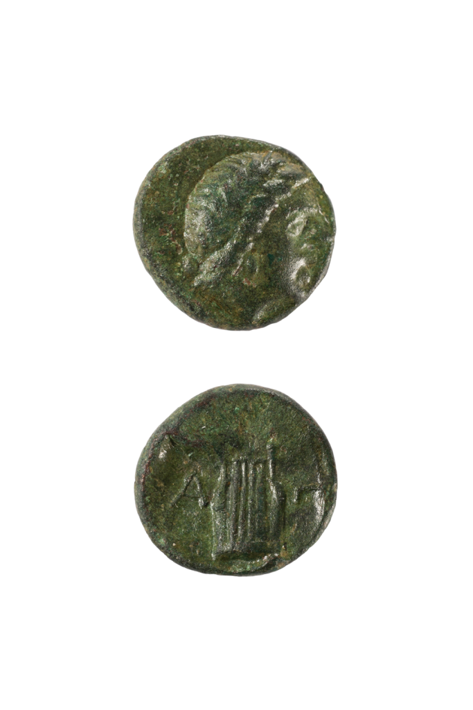 Χάλκινο νόμισμα Απτέρας